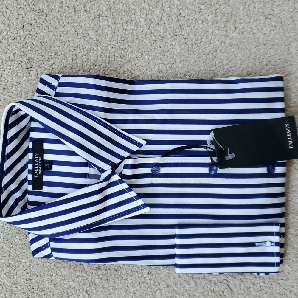 TM lewin Ladies work wear shirt. UK size 12 US 8.